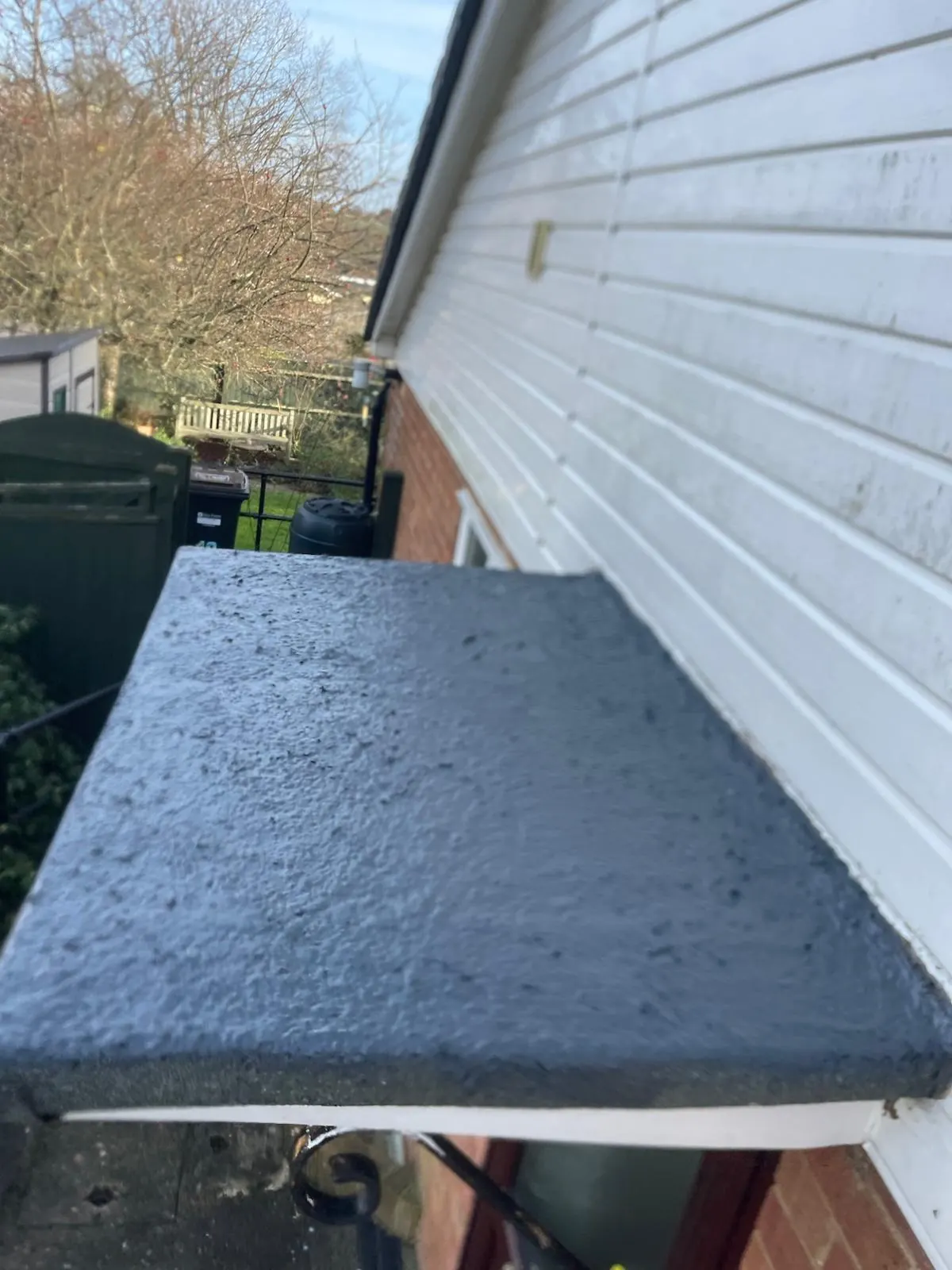 Exterior surface finish — client-supplied L&G project photograph