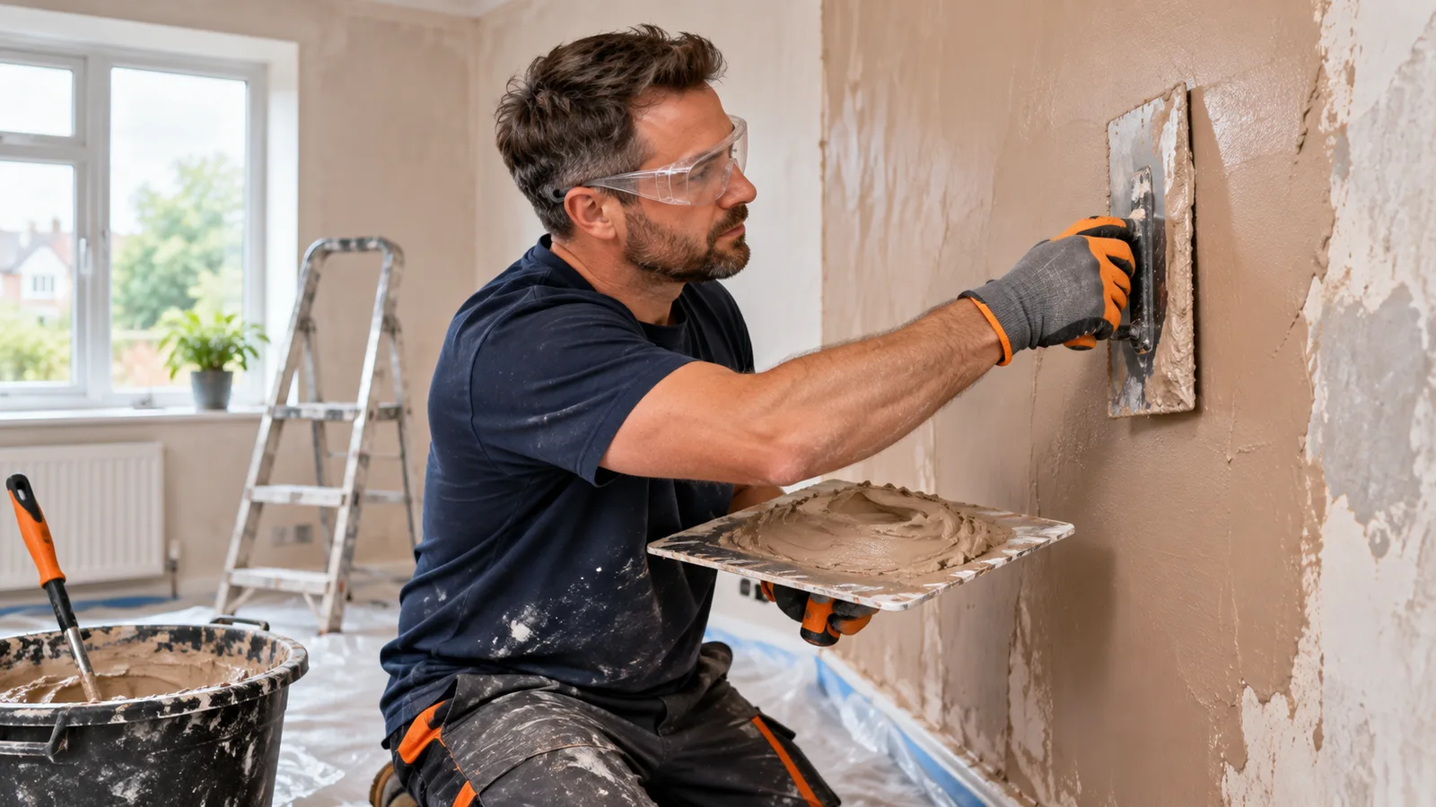 Plastering
