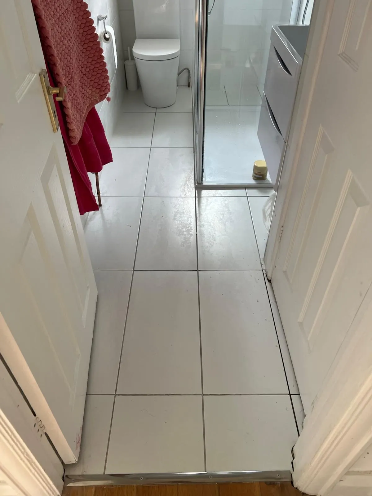 Bathroom tiling