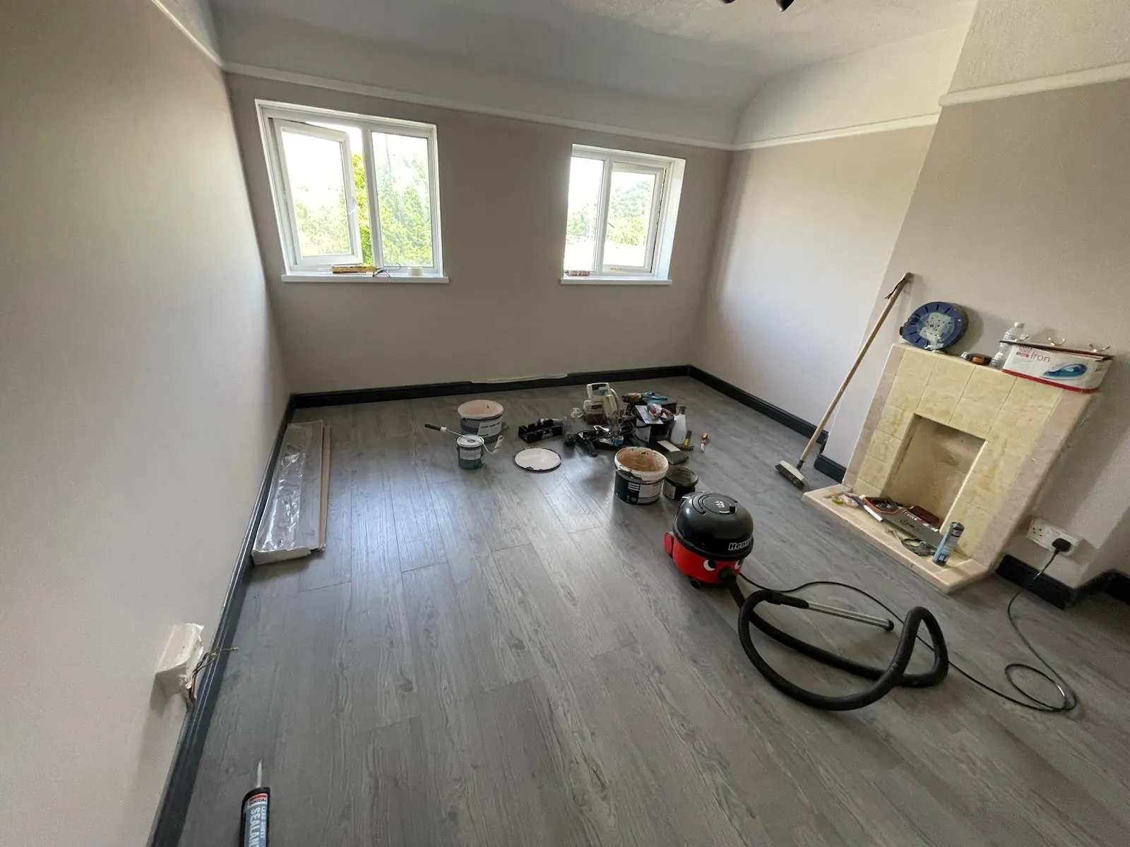 Flooring and interior work