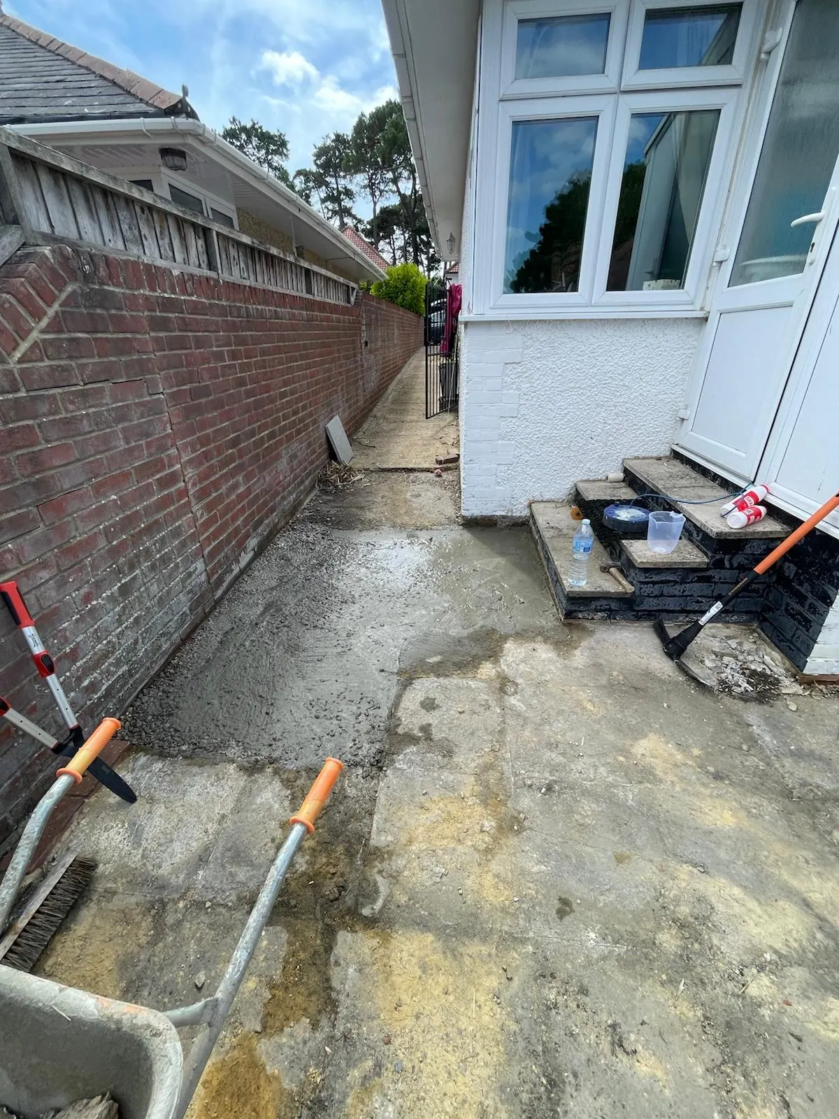 Exterior preparation