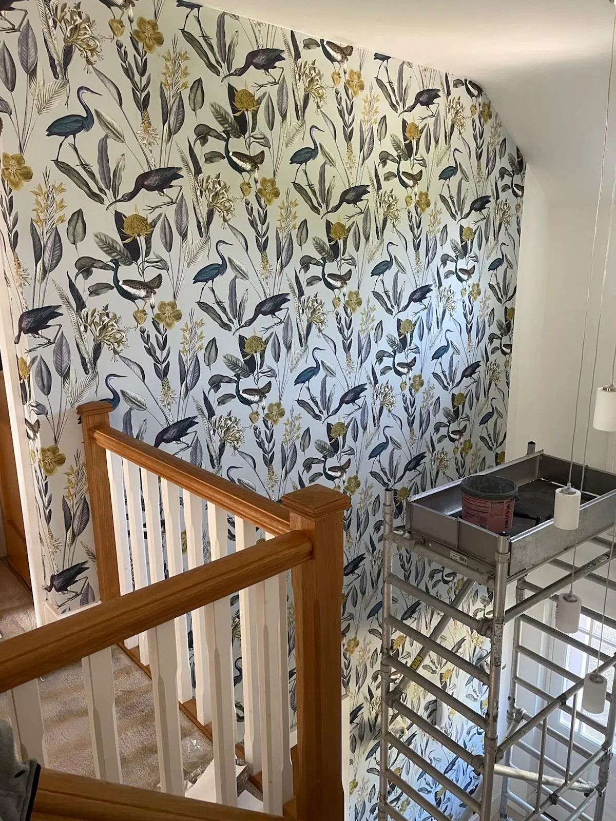 Hall and staircase decorating