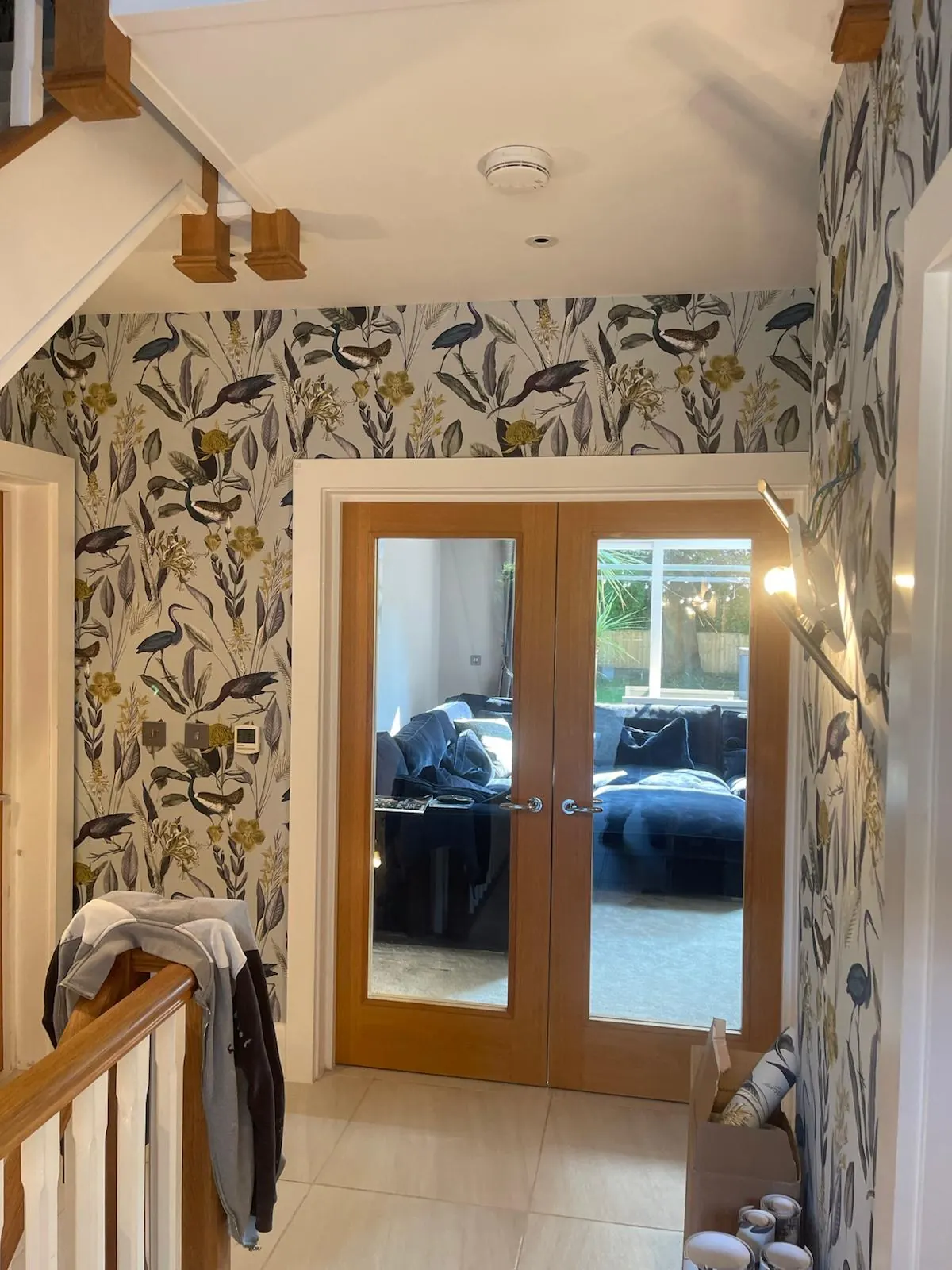 Hall and staircase decorating