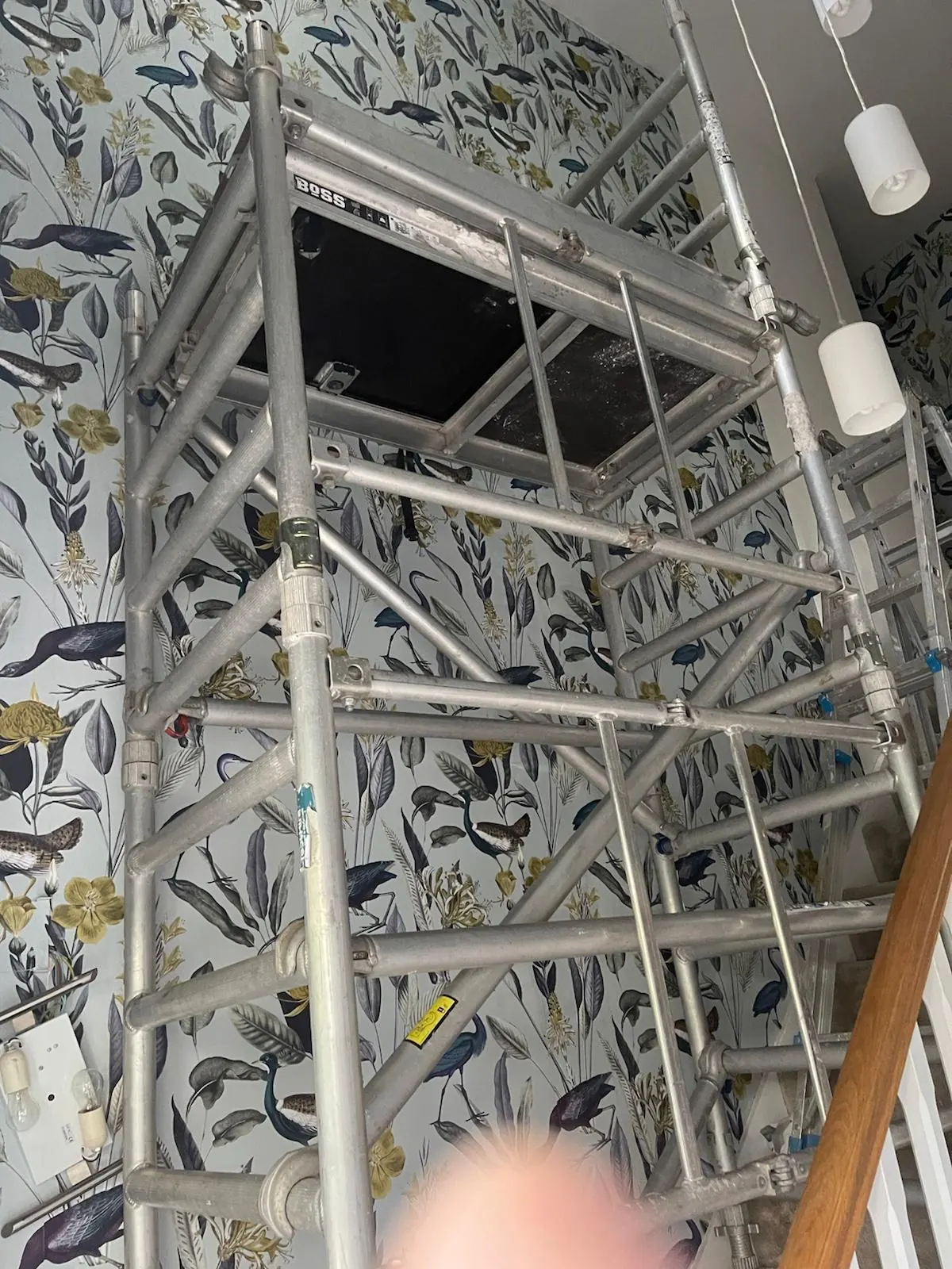 Hall and staircase decorating