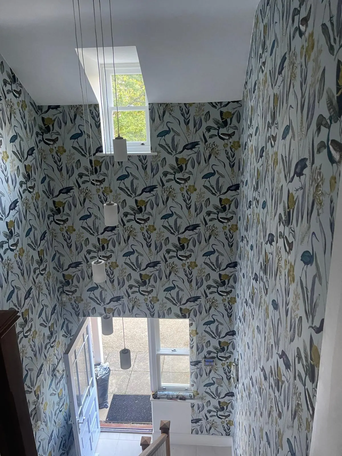 Hall and staircase decorating
