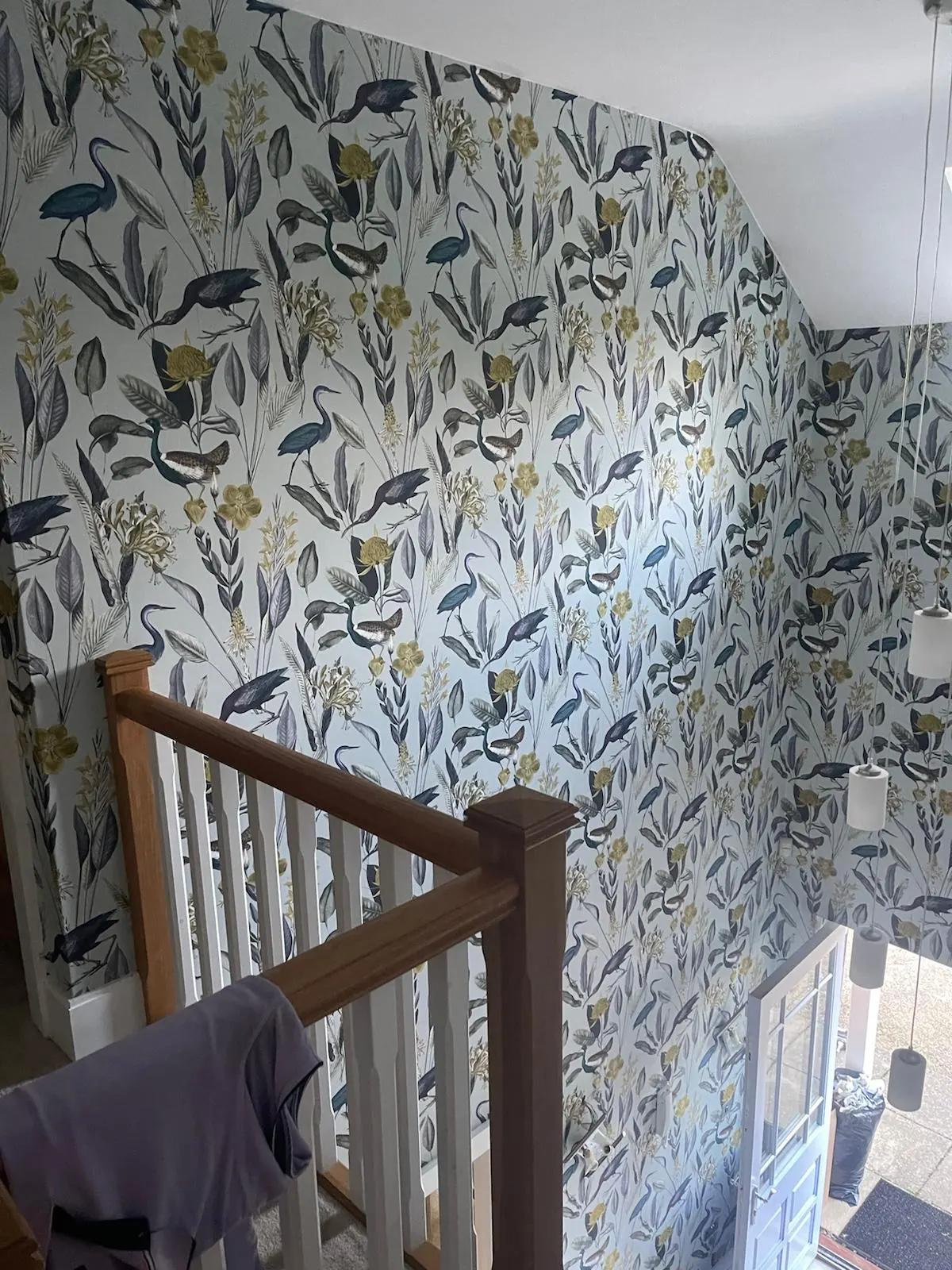 Hall and staircase decorating