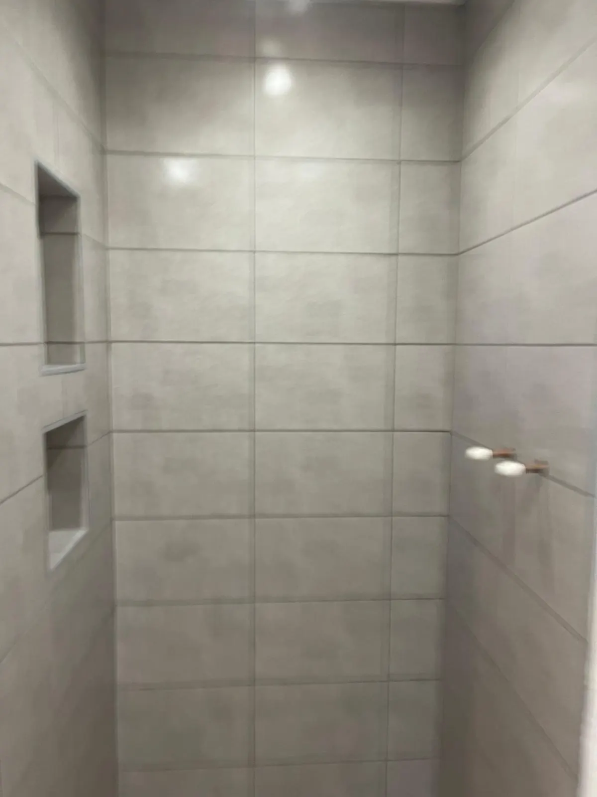 Bathroom wall tiling
