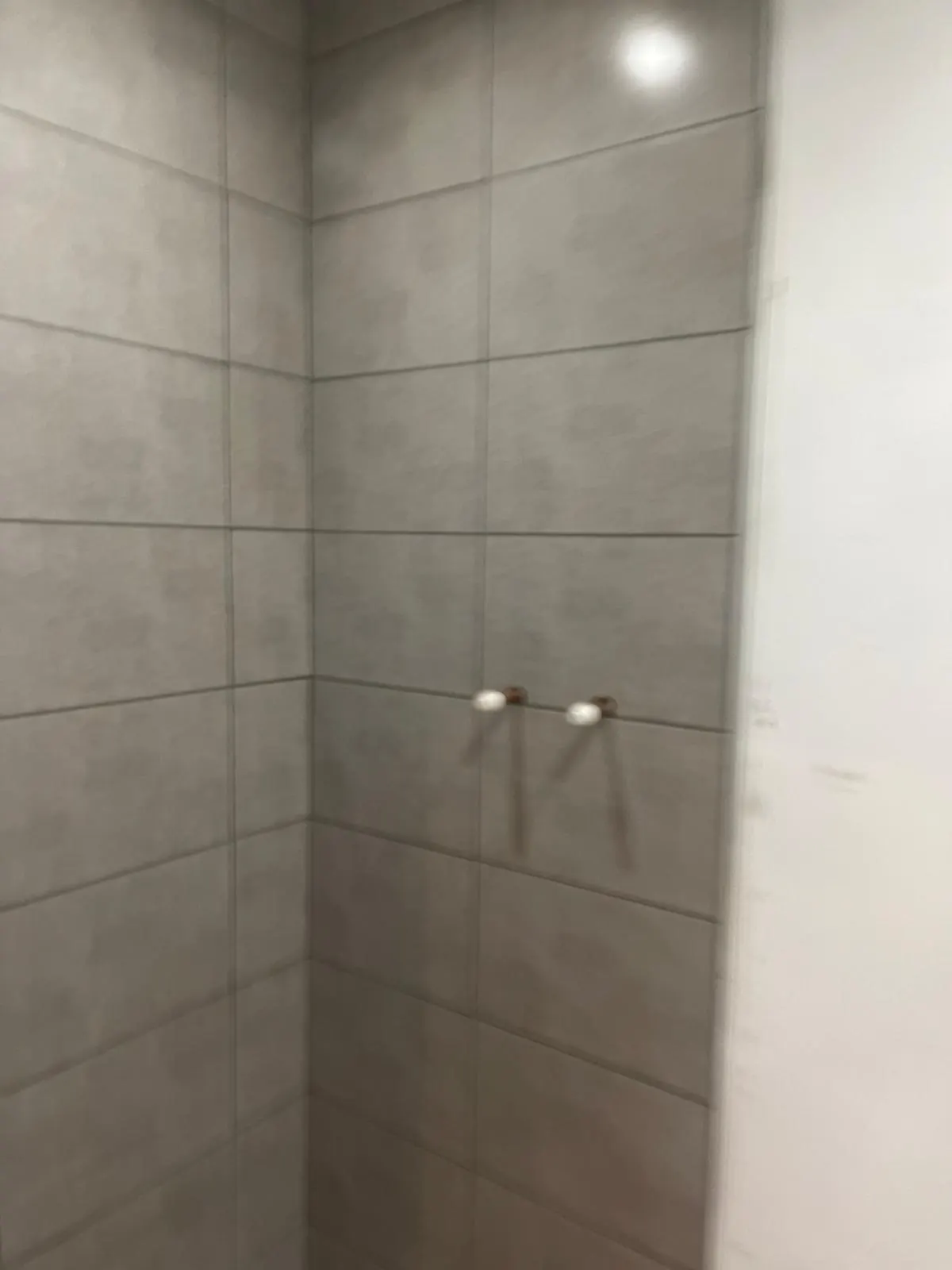 Bathroom wall tiling