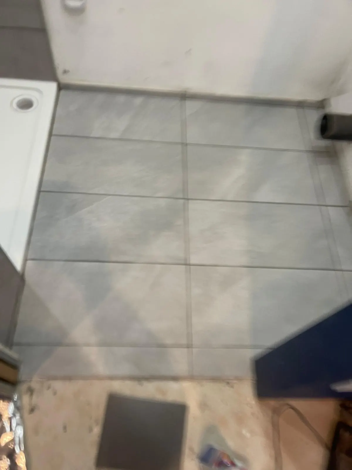 Bathroom wall tiling