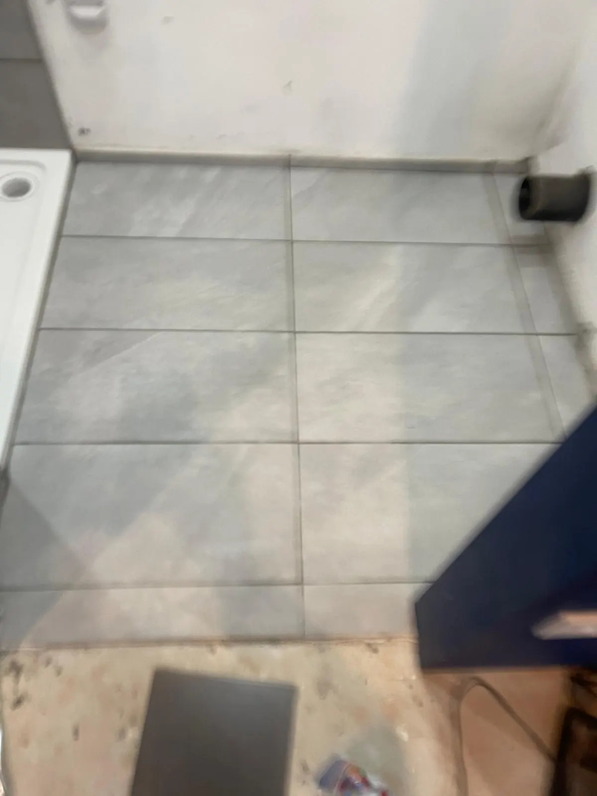 Bathroom wall tiling