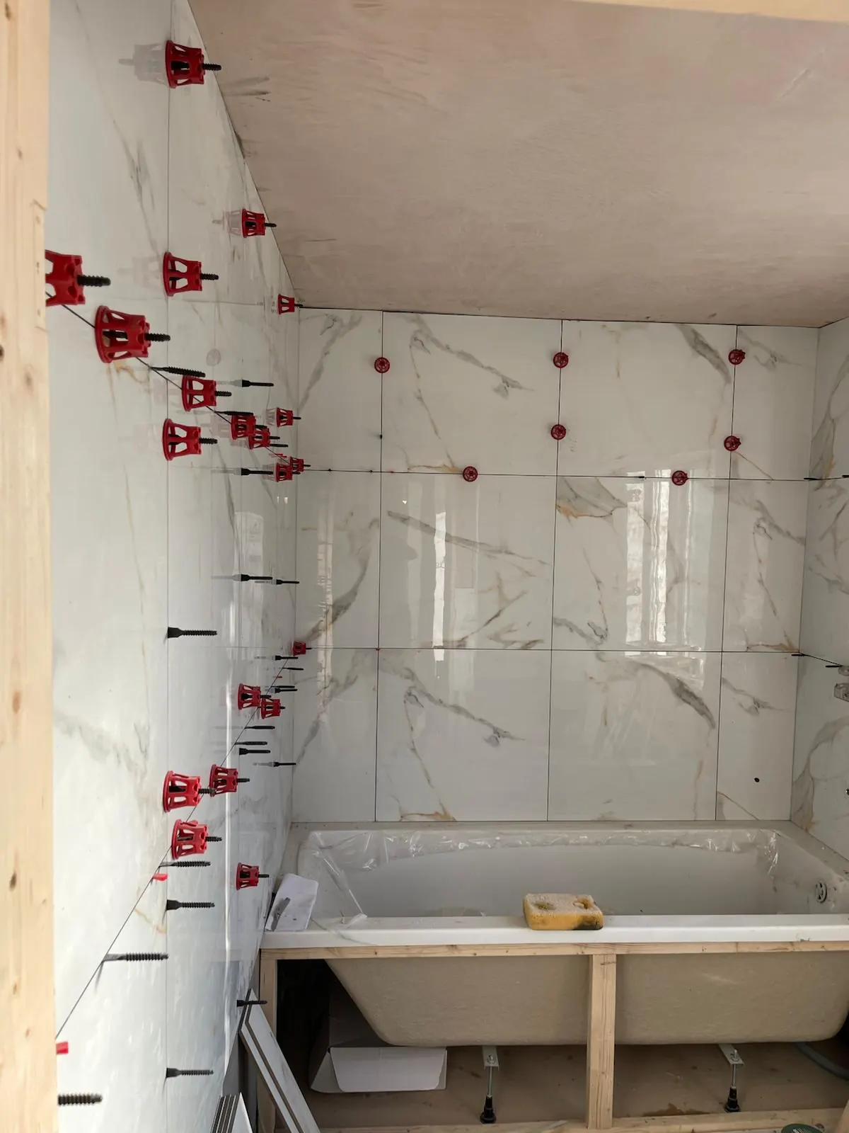 Bathroom refurbishment in progress