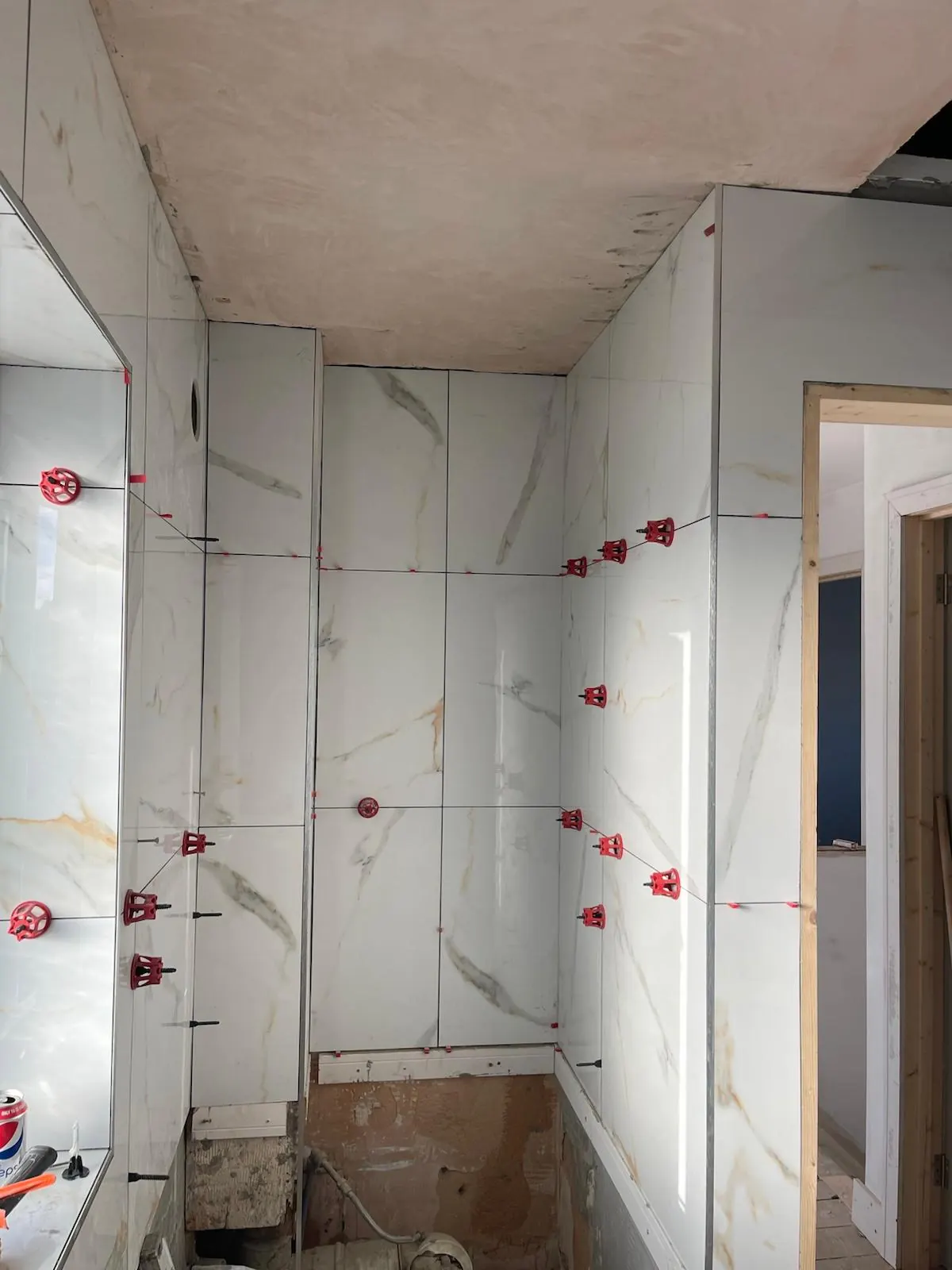 Bathroom refurbishment in progress