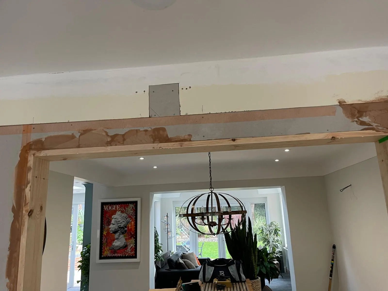 Interior plaster repairs