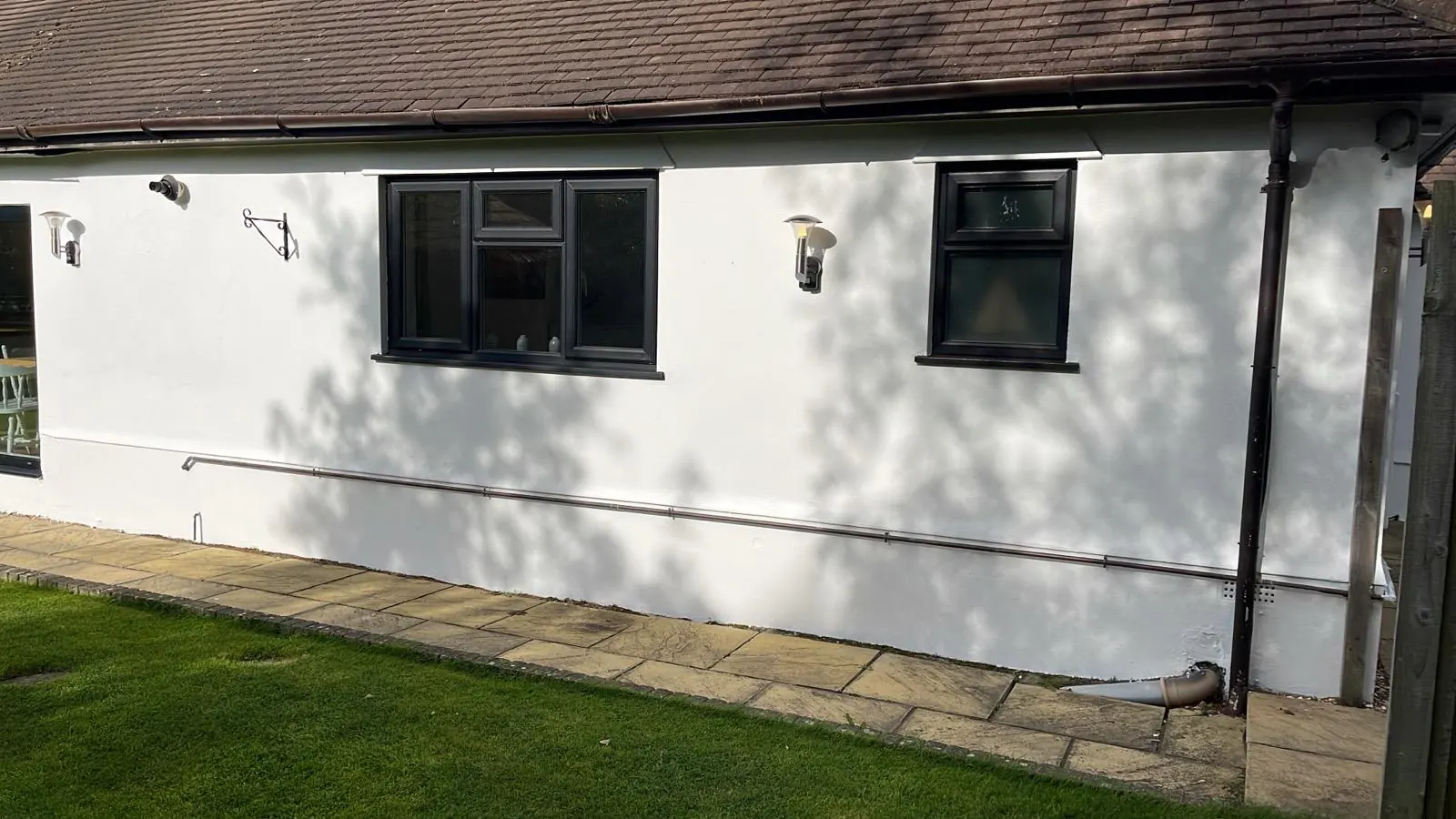 Exterior wall finish