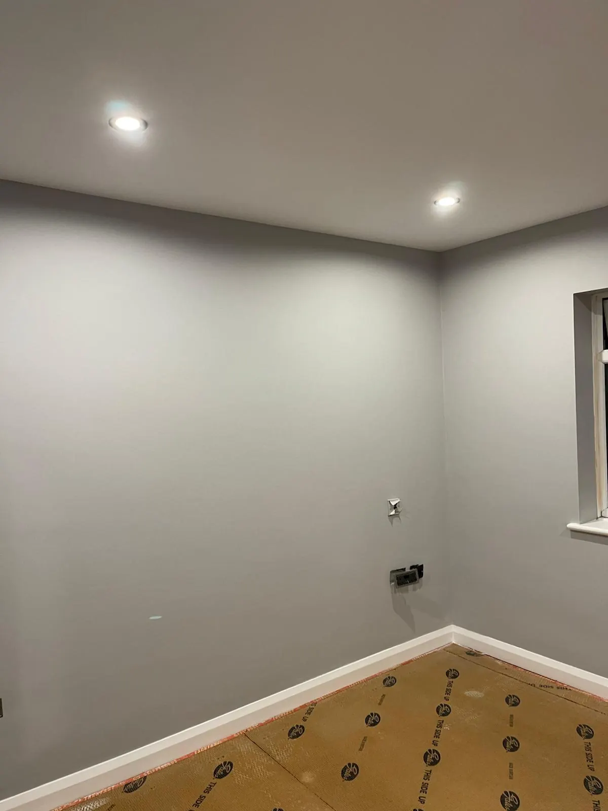 Interior refurbishment in progress