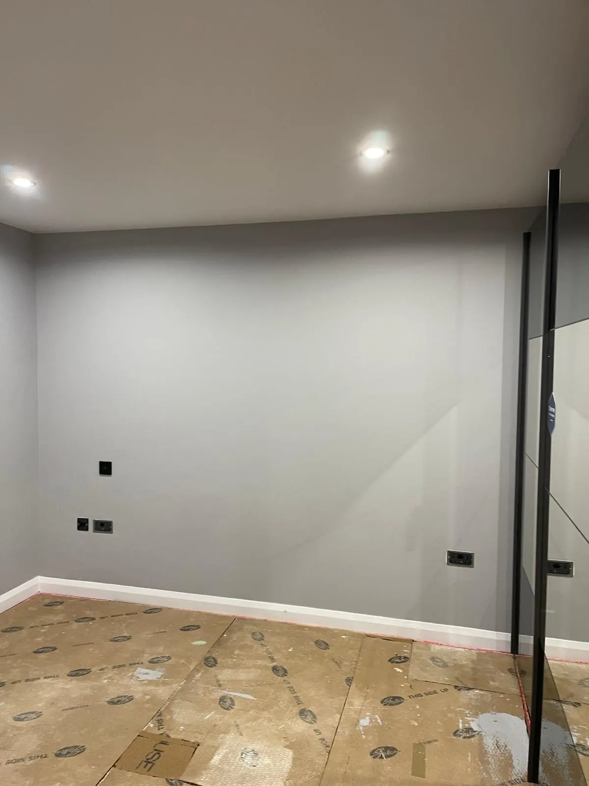 Interior refurbishment in progress